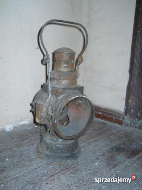 Stara lampa kolejowa lata 30te Opole