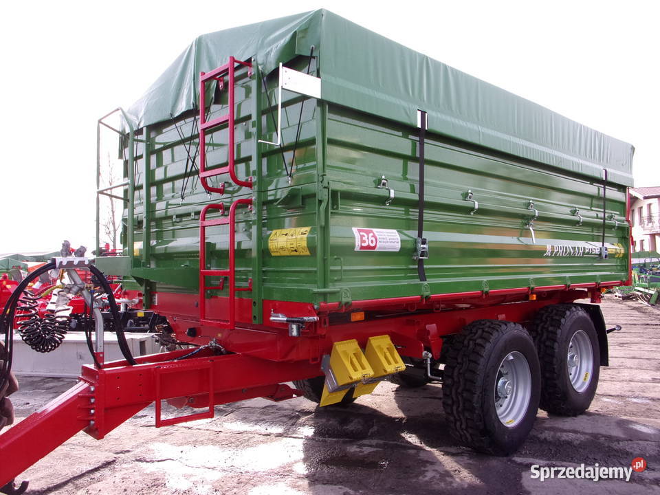NOWA Przyczepa TANDEM paletowa PT512 PRONAR w Przyczepy rolnicze