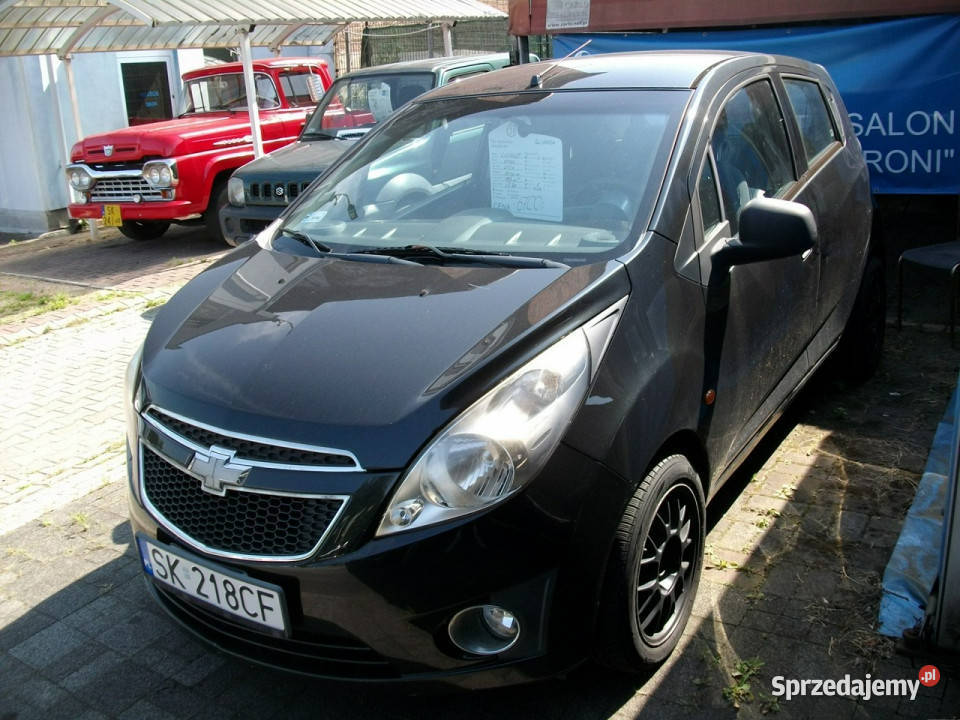 Chevrolet Spark 1050 KW II M300 2010 Zarejestrowany w Polsce Katowice