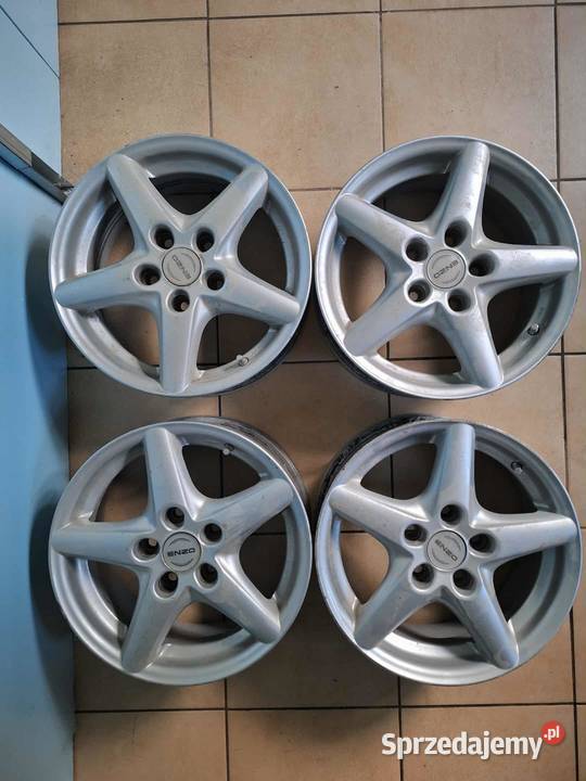 Felgi ALUFELGI ENZO 15 5x112 et 48 6 5Jx15h2 VW Średnica 15" Opony i felgi podkarpackie Lesko