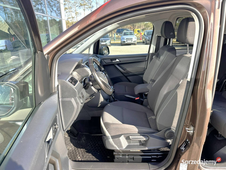 Volkswagen Caddy Polski salon 1 Ręka 7 osób Navi komputer pokładowy