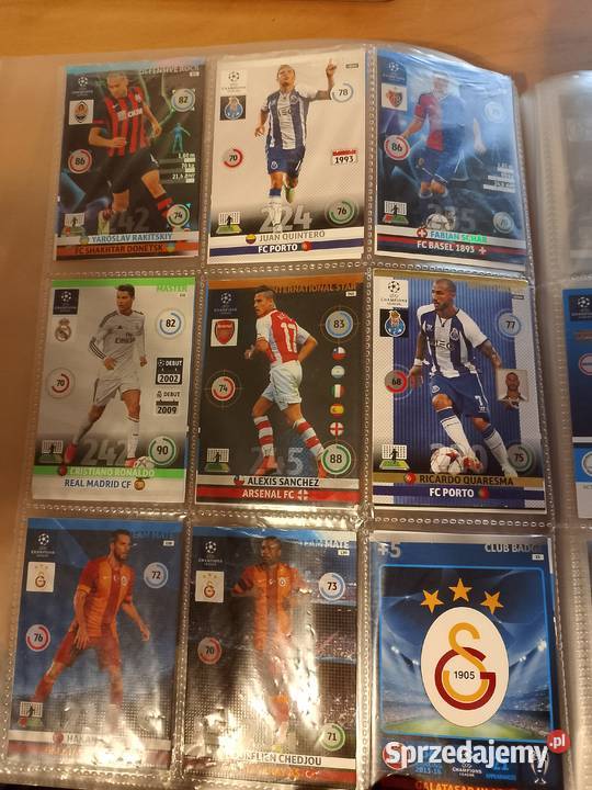 Album z kartami panini