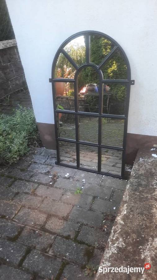 stare okno żeliwne z lustrami Szczecinek