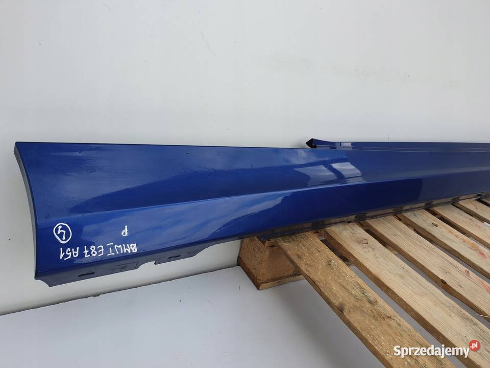 NAKŁADKA PROGOWA PRÓG PRAWY A51 BMW E81 E82 E88 Rudka