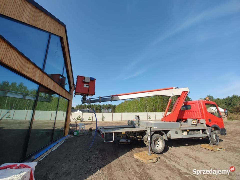 Podnośnik koszowy na Nissan Cabstar fv nie Lublin
