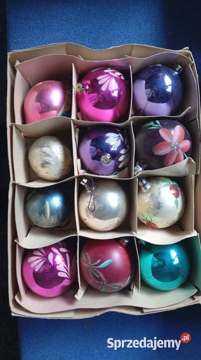 bombki choinkowe PRL do uzgodnienia Pruszków