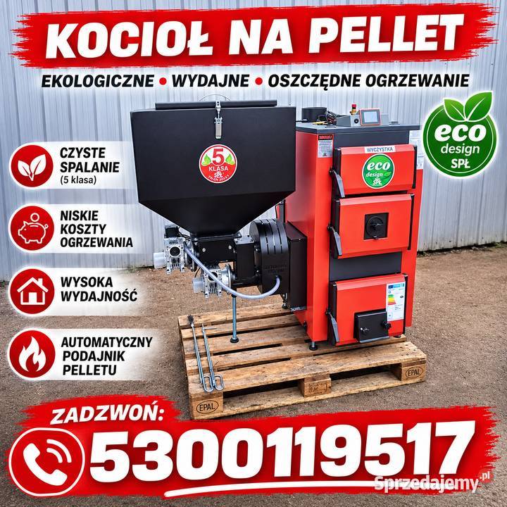 Producent poleca kotły piece na ekogroszek pelet Rzeszów