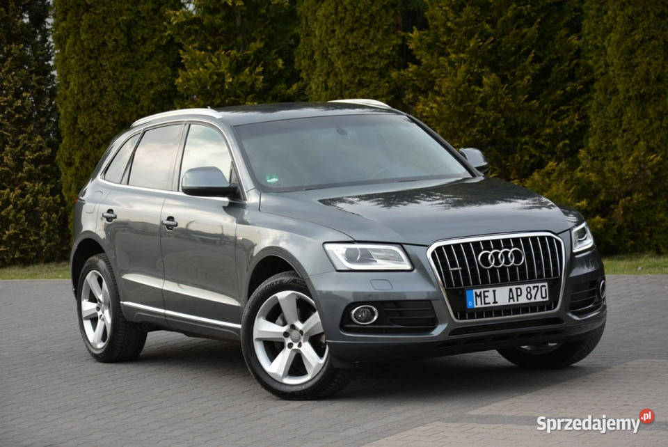 Audi Q5 SLine Quattro Skóry Navi BiXenon Ledy ABS Ostrów Mazowiecka
