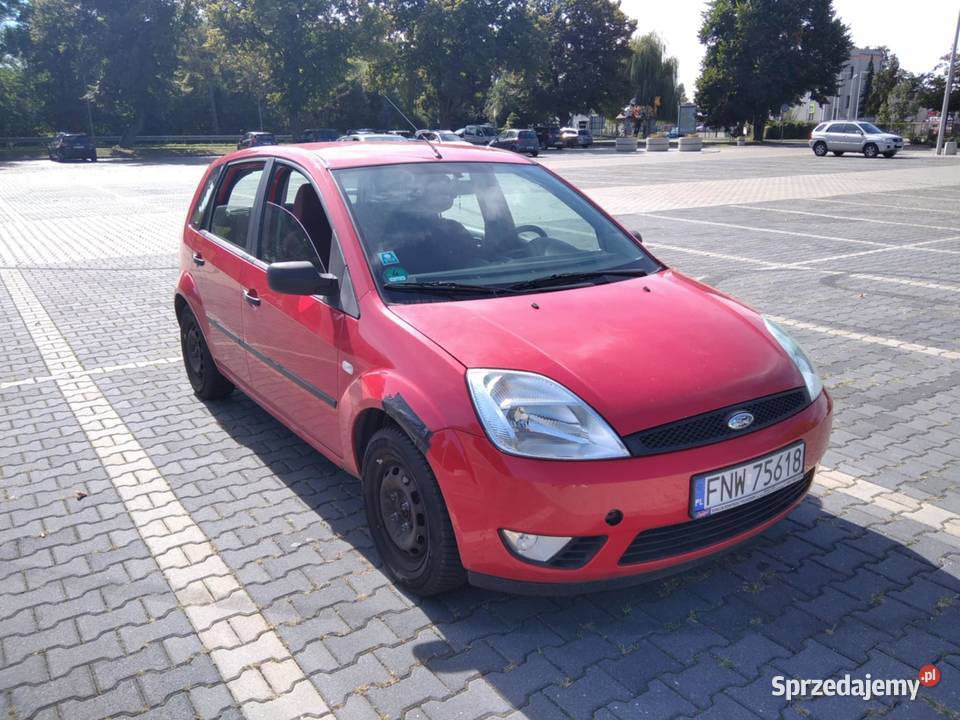 Ford Fiesta 2005R 14 16v zarejestrowany Rok produkcji 2005 Nowa Sól