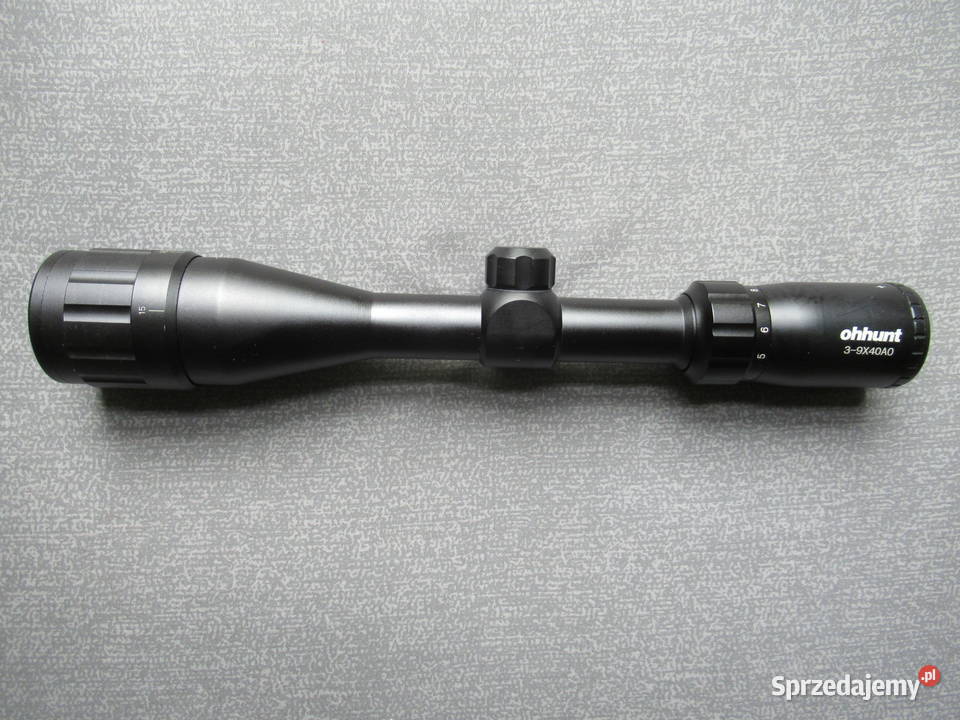 Luneta Ohhunt 39x40 AO tubus 254 mm Sporty strzeleckie i myślistwo Kielce