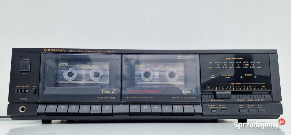 Soundwave Cassette Deck magnetofon DD500AR DD Międzychód
