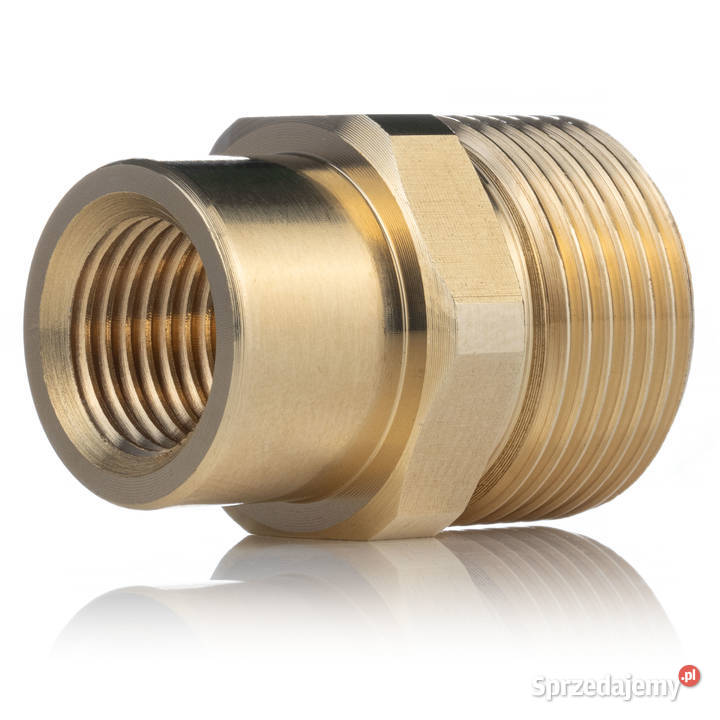 Adapter M22 na 14 Mosiądz do Myjek Kranzle Ludźmierz sprzedam