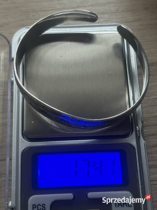 Vintage rosyjska bransoletka srebro 875 NIELLO Antyki Antyki, Sztuka, Kolekcje Gliwice