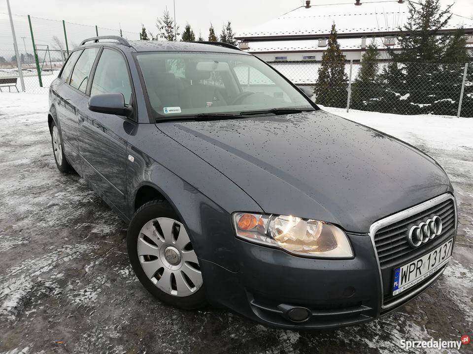 Audi A4 B7 19 TDI FABRYCZNY LAKIER 100 Super pierwszy właściciel Grybów