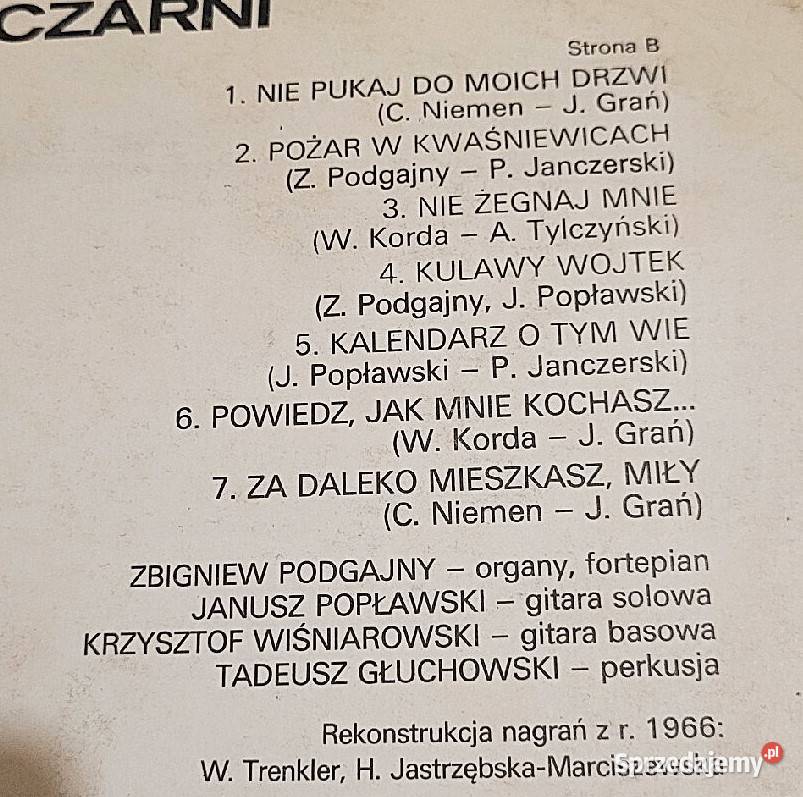 NiebieskoCzarni Alarm płyta winylowa Chełmno