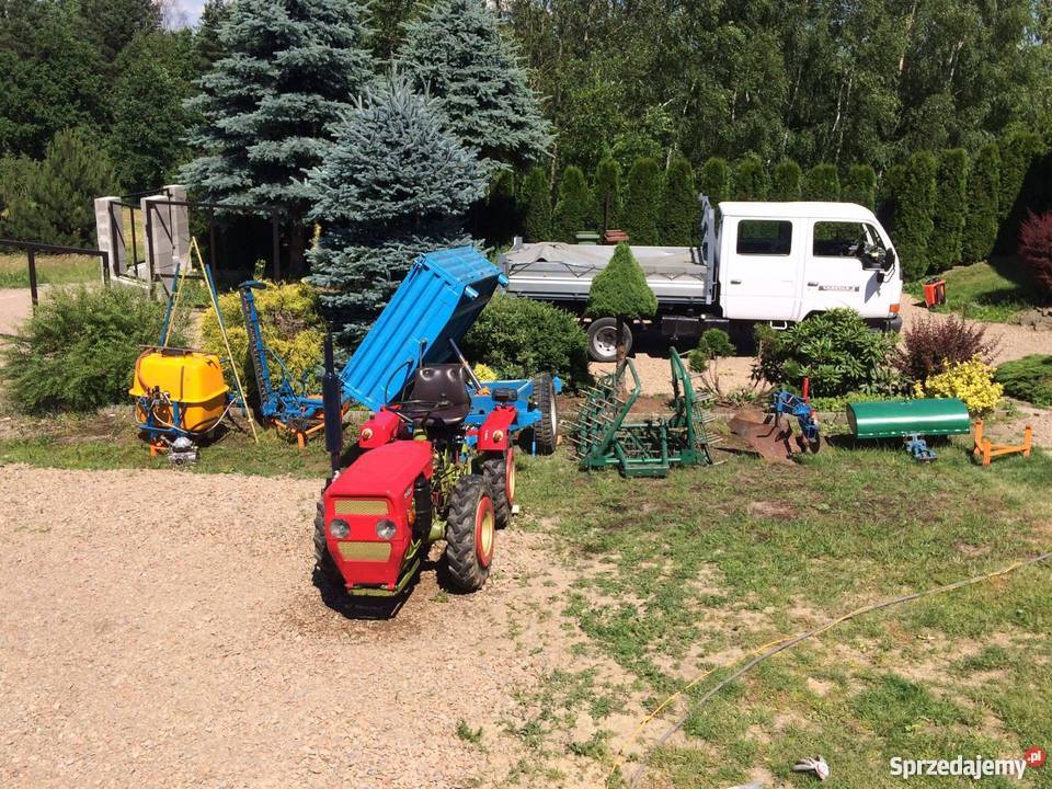 Ciągnik ogrodowy 4x4 zestaw W pełni wyposażony Bęczarka