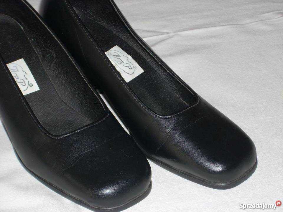 Czarne Czółenka Eleganckie Gładkie j nowe 36 365 Nowy Sącz