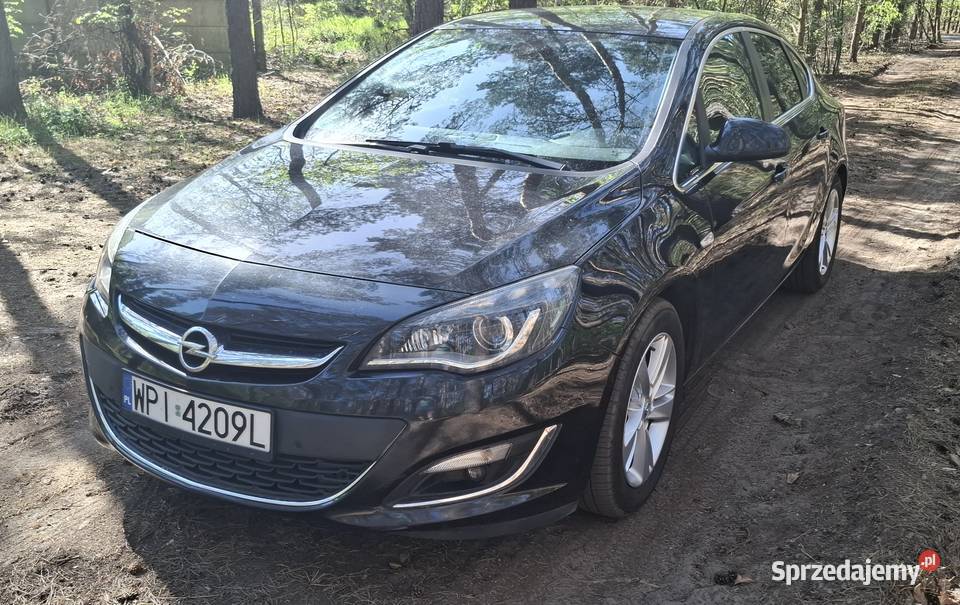 Opel Astra Notchback 16 Turbo 170 Automat 2014 r mazowieckie Pruszków sprzedam