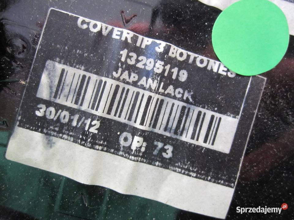 OPEL CORSA D OPC panel ramka radia 13295119