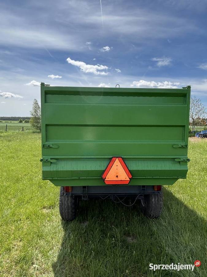 Przyczepa tandem burtowy Kidaman LBC 80 BT nieuszkodzony lubelskie sprzedam