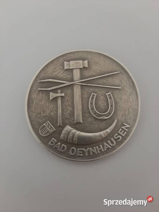 Srebro p1000 medal pamiątkowy Pozostałe Elbląg sprzedam