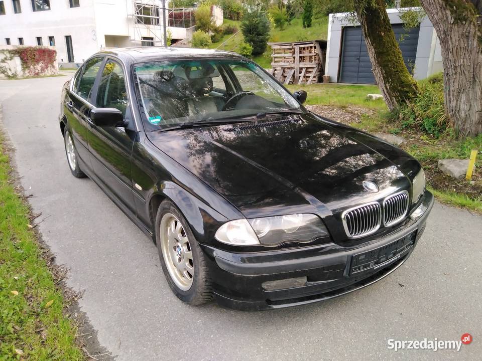 Bmw e46 22 benzyna 170 sprowadzony szyberdach lakier metallic Szczytna