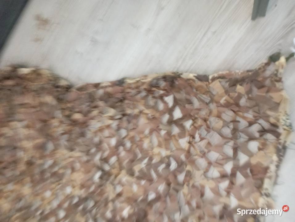 siatka maskująca 6x4 nowa bezowa