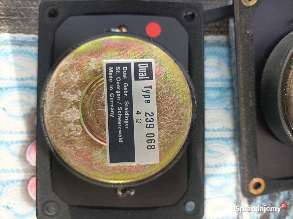 Dual niemieckie głośniki wysokotonowe 4 Ohm