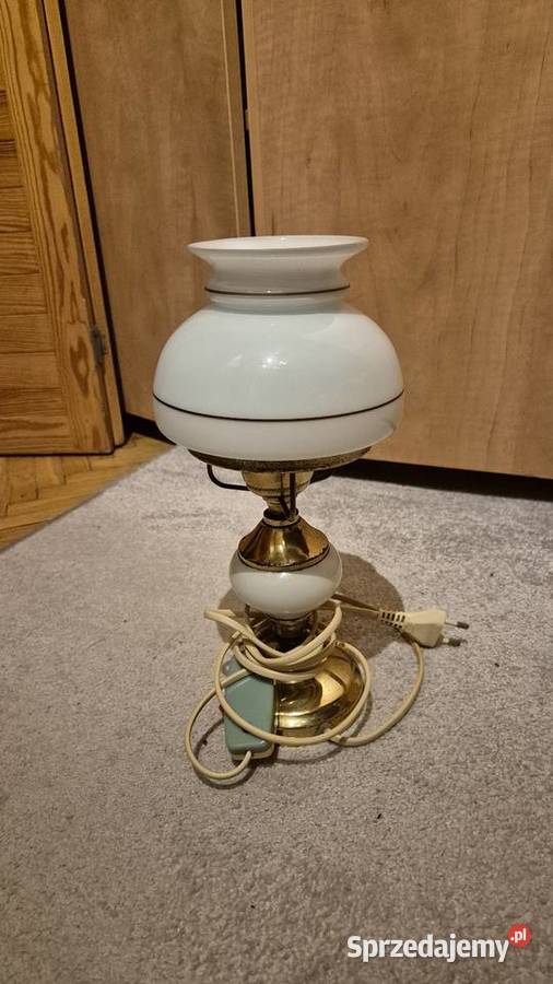 Lampa PRL Polam Wieliczka lampka biurkowastołowa Zgierz
