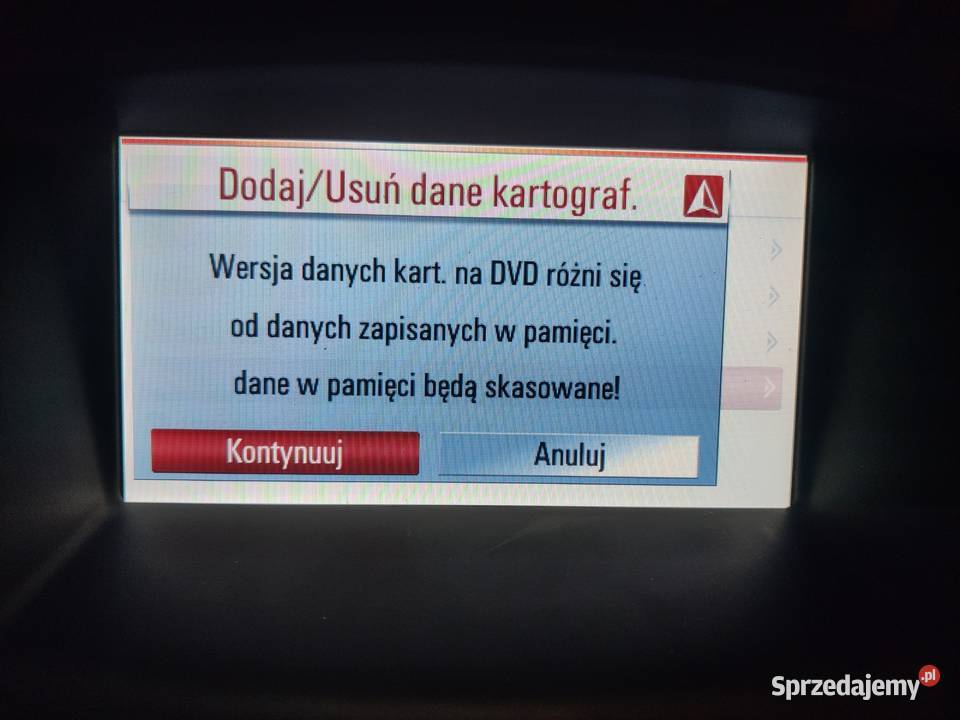 Mapa 2019 Opel DVD800 Insignia Astra J CD500 Bytom sprzedam