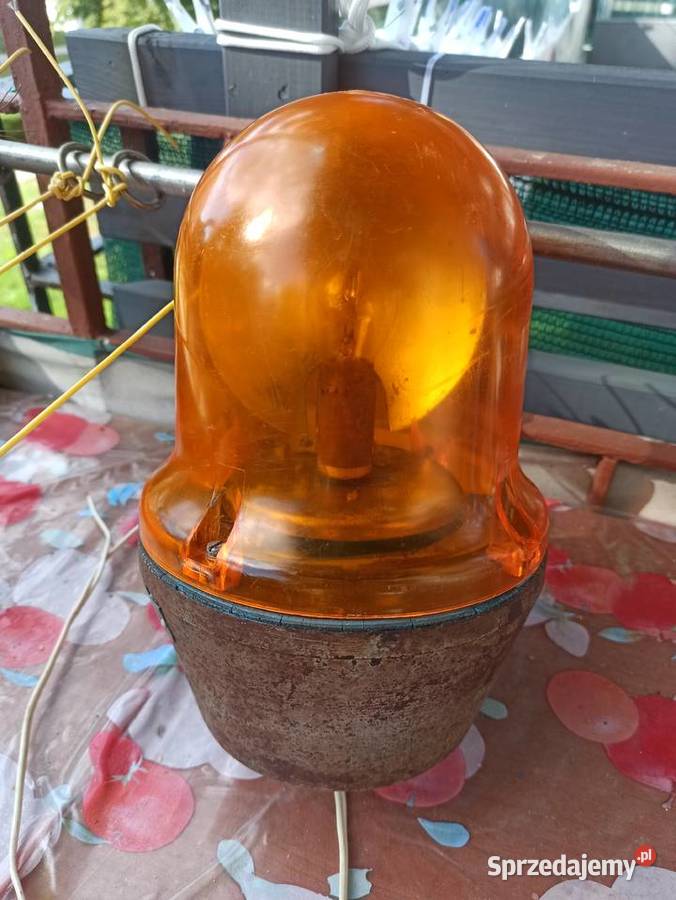 Kogut lampa Elektra LB5 Zabytek 12V lubuskie Gorzów Wielkopolski