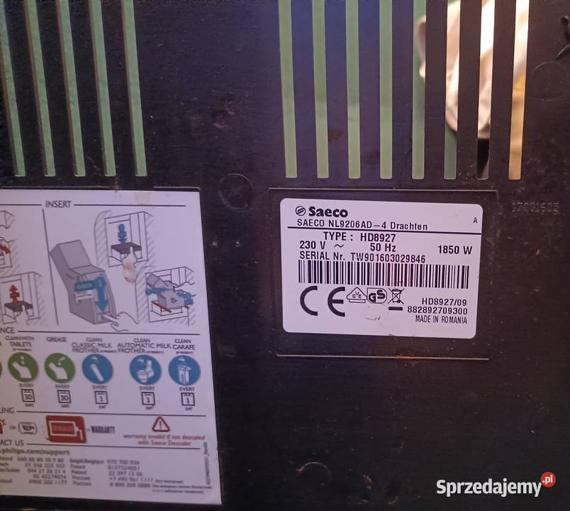 Saeco PicoBaristo Pico Baristo HD8927 Zbylitowska Góra