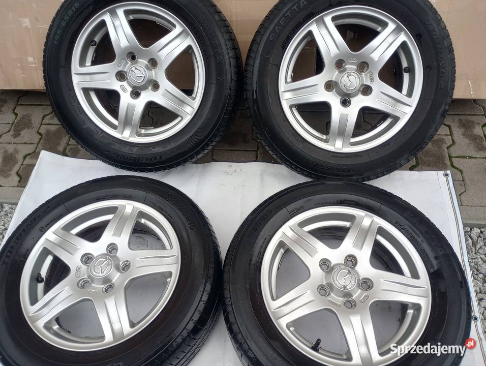 Alufelgi 5x1143 MAZDA 3 5 6 Premacy 323 MPV 626 Średnica 15" Włocławek