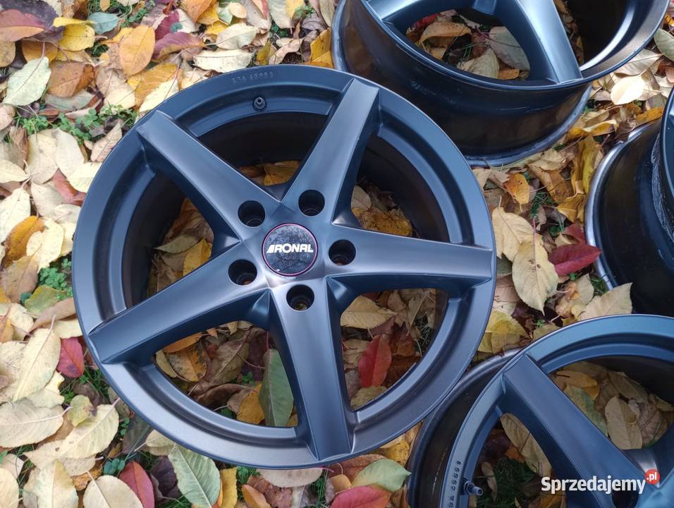 17 5x120 Ronal BMW E46 E90 E60 E61 Insignia aluminiowe Felgi Włocławek
