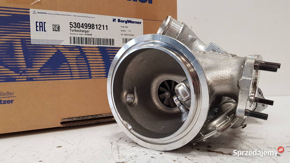 Turbosprężarka BorgWarner KKK 53049981211 Turbosprężarki mazowieckie