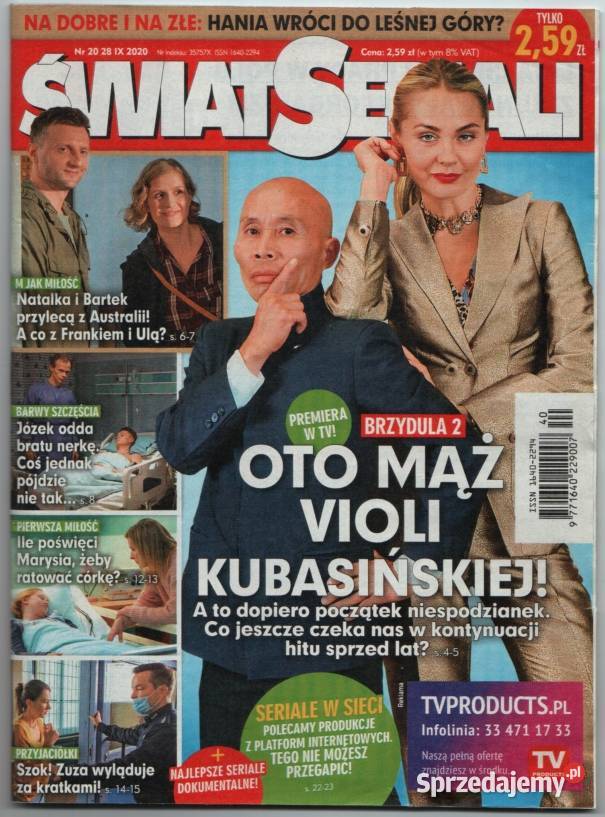 CZASOPISMA PRASA ŚWIAT SERIALI 2020 WYPRZEDAŻ kujawsko-pomorskie