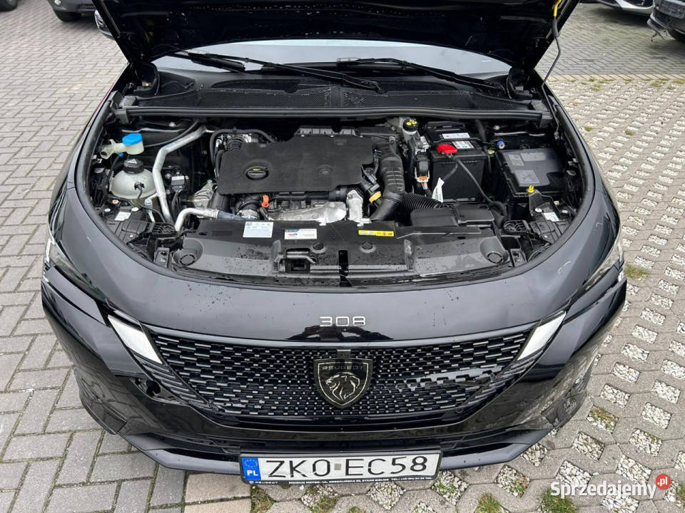 Peugeot 308 T10 wersja GTLine Salon Przebieg 5 Rok produkcji 2025 wielkopolskie Suchorzew