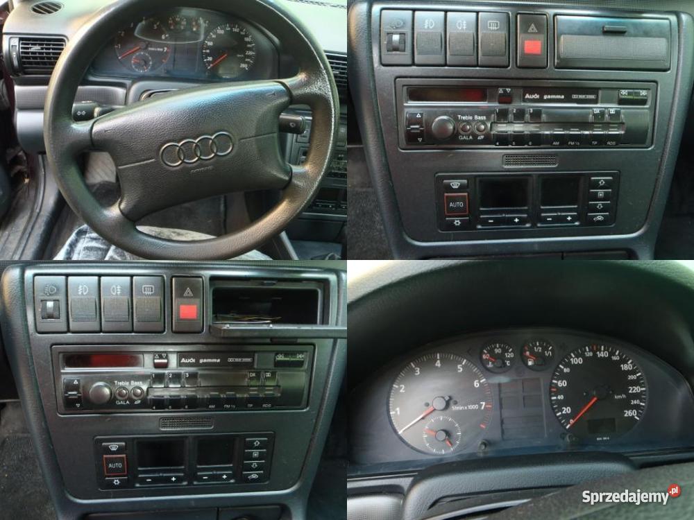 Audi A4 B5 sedan kolor wiśniowy 1995 wiśniowy Kamienna Góra