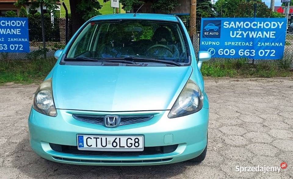 Honda Jazz 2004 12 benzyna klimatyzacja rozrząd manualna Bydgoszcz