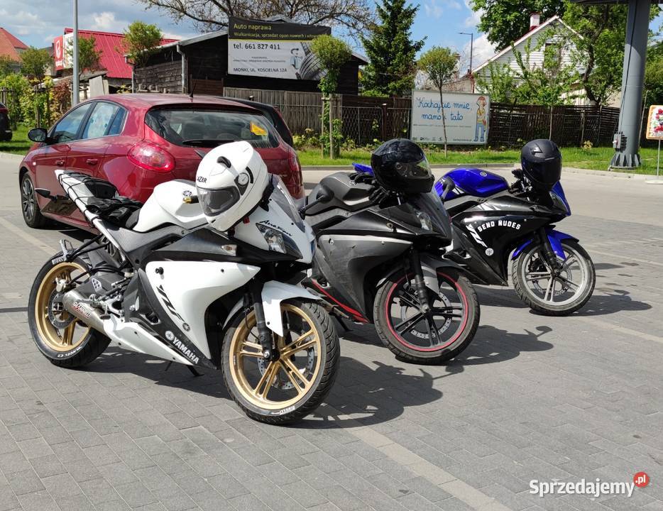 YAMAHA YZF r125 2013r Biała perła sprzedam