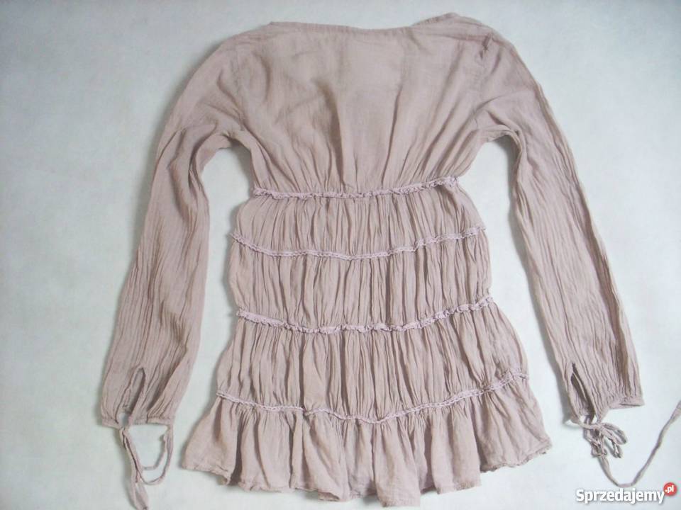 Bluzka Koszula marszczona gumkami 36 38 S M Nowy Sącz