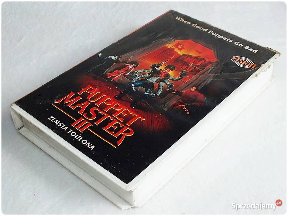 Kaseta VHS Film Władca lalek 3 Zemsta Toulona lubuskie Żary