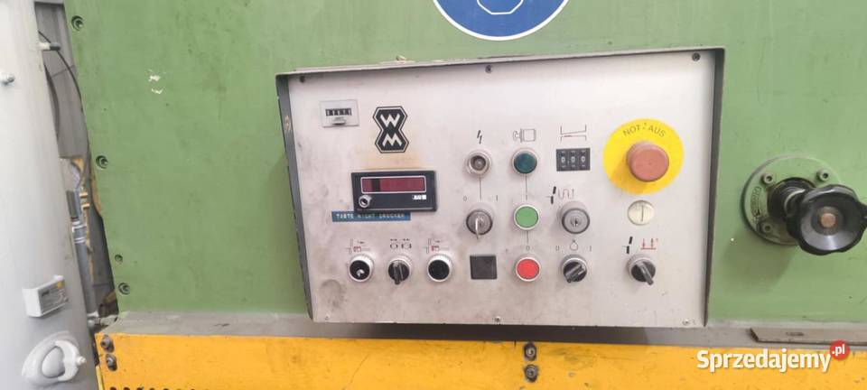 Maszyna przemysłowa Maszyna Gilotyna mechaniczna dolnośląskie Bolesławiec