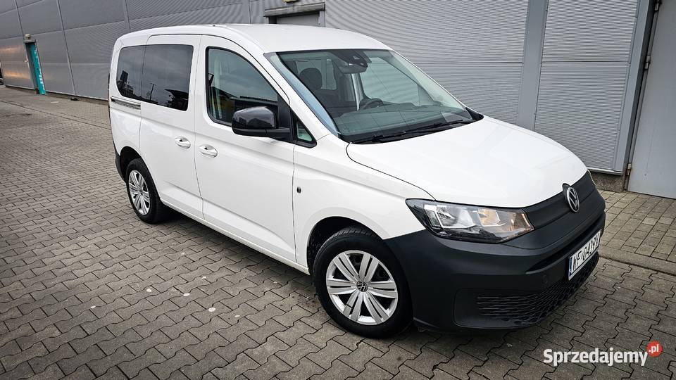 Volkswagen Caddy 20TDI Salon Bezwypadkowy FV23 asystent pasa ruchu mazowieckie Warszawa