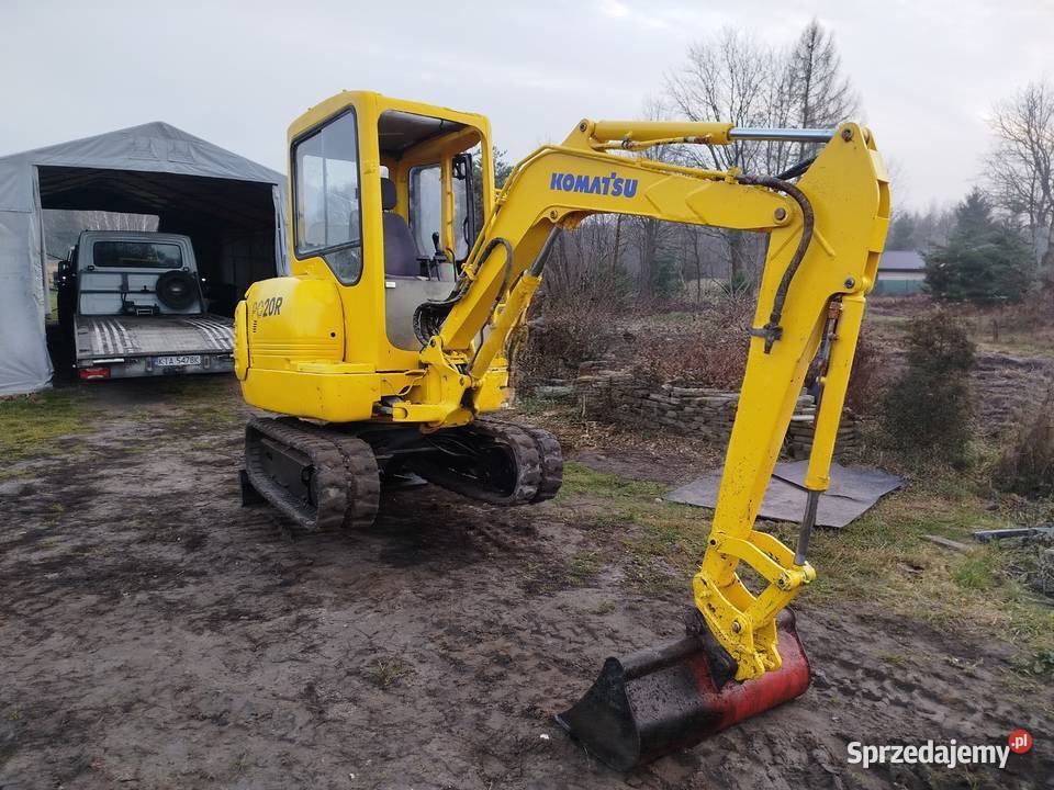 Minikoparka Komatsu PC20R8 mini koparka małopolskie