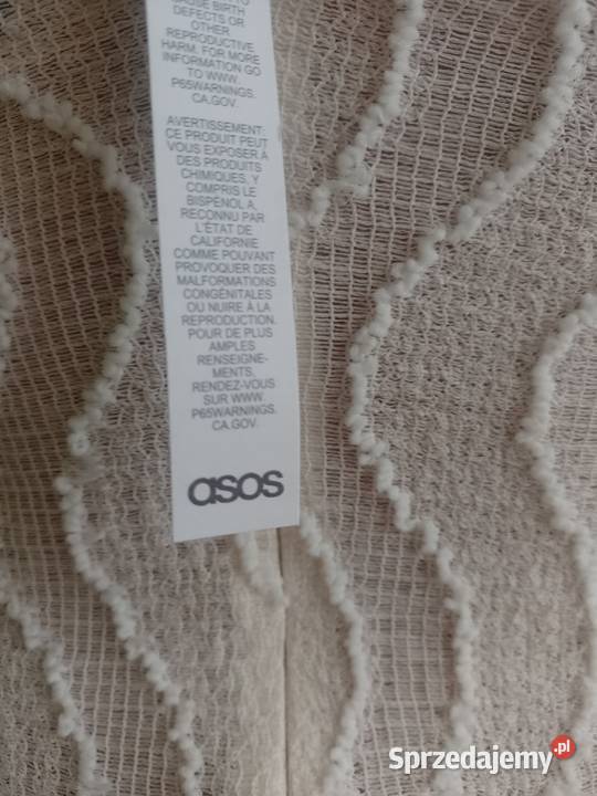 38M ASOS Design Długa bogato zdobiona sukienka z Odzież damska małopolskie Kraków sprzedam