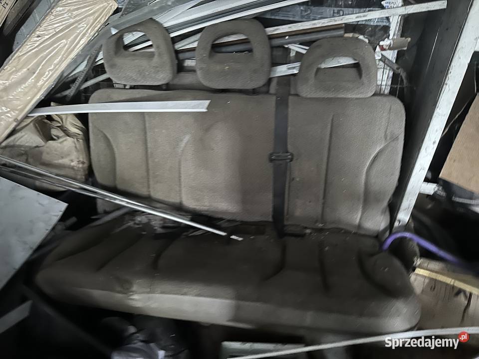 Kanapa Chrysler Grand Voyager Velur Szara Grand Voyager Blizanów