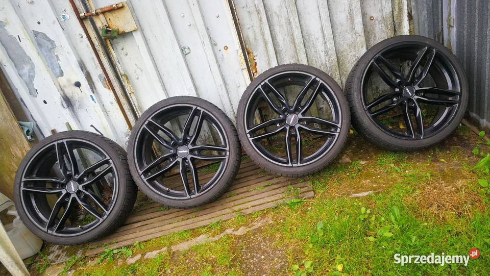 Felgi Carmani 9jx20 et35 5x112 opony zimowe Chojnice