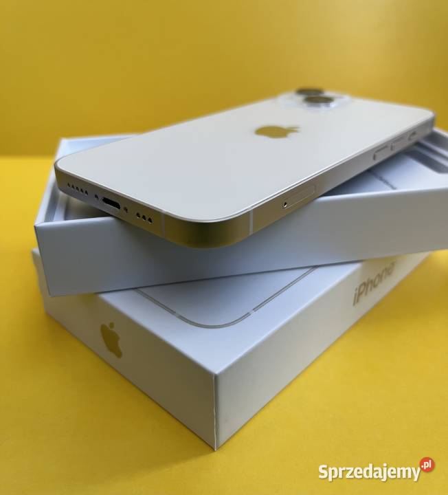 APPLE iPhone 13 5G 128GB 61 Biały idealny bez wielkopolskie Gniezno