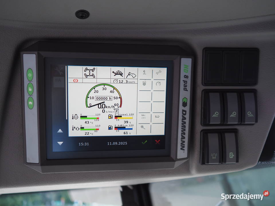 Dammann DT 2800H Opryskiwacz samojezdny koła wielkopolskie Stęszew